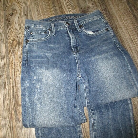 Lot of 2 Citizens Of Humanity Rocket High Rise Skinny Jeans Womens Size 24 - Picture 14 of 14